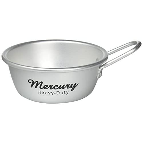 キーストーン マーキュリー アルミ マグカップ コップ キャンプ アウトドア スタッキング 450ml L シルバーブラック MEALSLSB | 