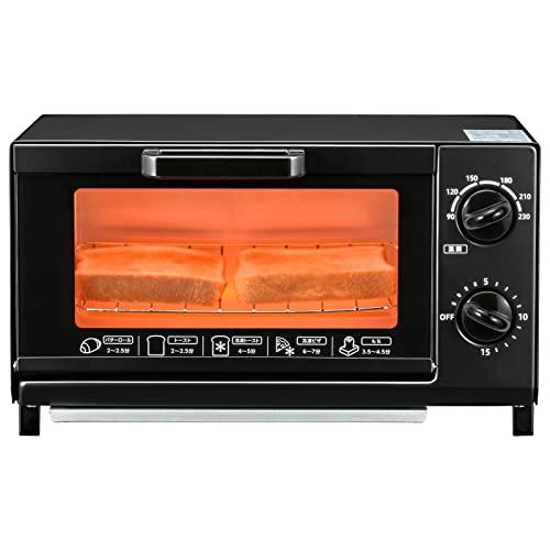 オーム電機 オーブントースター ブラック COK-YH100D-K 08-3273 OHM | 