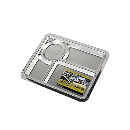 ダルトン(Dulton) ステンレス コンボ プレート Aタイプ ステンレス 食器 フード トレイ 高さ20mm 幅270mm 奥行220mm | 