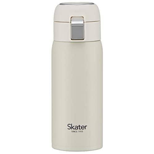 スケーター 保温 保冷 ステンレス マグボトル 360ml ワンタッチオープン くすみグレー STOT3-A | 