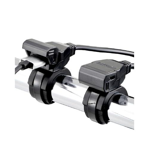 デイトナ(Daytona) バイク用 USB電源 USB-A 24W 防水 iPhone/Android対応 ブレーキスイッチ接続 メインキー連 | 