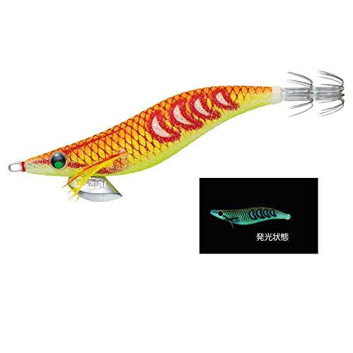 YO-ZURI(ヨーヅリ) エギ: アオリーQ サーチ ダブルグロー 3.5号 DLOC:19 オレンジチャート A1759-DLOC | 