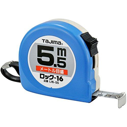 タジマ(Tajima) コンベックス 5.5m×16mm ロック16 L1655BL | 
