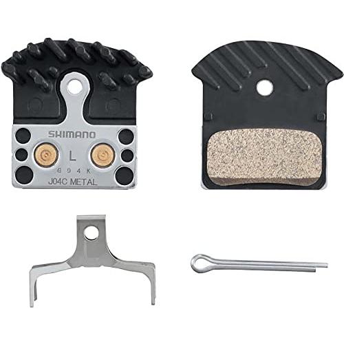 シマノ(SHIMANO) リペアパーツ ディスクブレーキパッド J04C メタル フィン付き 1ペア IBPJ04CMFA | 