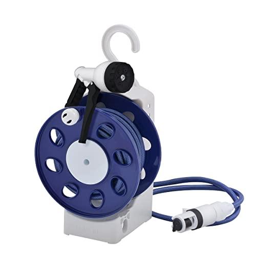 タカギ(takagi) ホース ホースリール オーロラLIGHT 15m 軽い コンパクト R1415NB | 