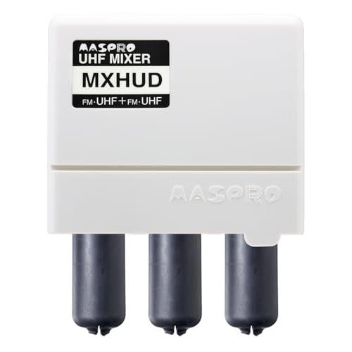 マスプロ電工 FM・UHF+FM・UHF混合器 MXHUD-P | 