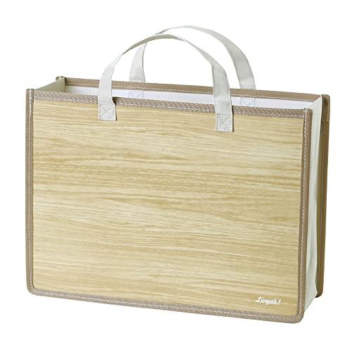 ソニック 収納バッグ リビガク スムーズ学習バッグ タグ付き アイボリー LV-6089-I | 