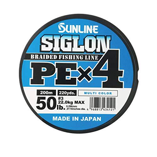 サンライン(SUNLINE) ライン シグロン PEx4 200m 5色 3号 50LB J | 