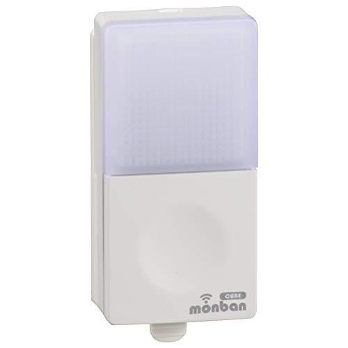 オーム電機 monban CUBE 押しボタン送信機 OCH-RW-PUSH42 08-0542 OHM 白 | 