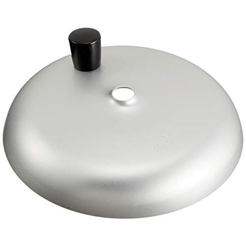 アカオアルミ 親子鍋用蓋(エントツ付き) 16.5cm用 E-16 アルミニウム(アルマイト)、ツマミ(フェノール樹脂) 日本 AOY222 シ | 