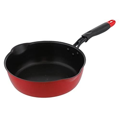 ベストコ IH 抗菌 超深型 フライパン 26cm レッド ブラック ND-3163 パスト ヴォーナ | 