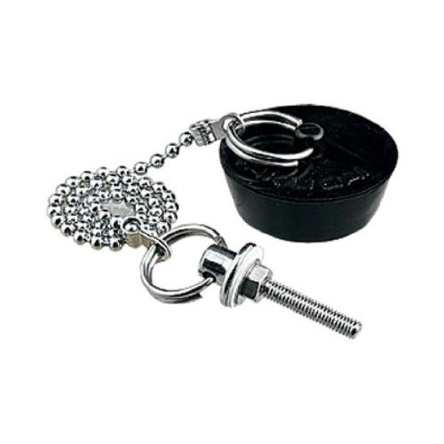 カクダイ(KAKUDAI) 洗面器ゴム栓くさりつき 40×34 491-001 | 