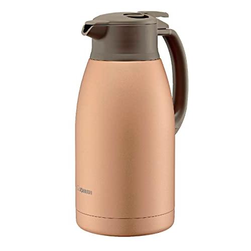 象印マホービン ステンレスポット 1.9L ポット 卓上 広口約6.5cm ステンレス真空2重まほうびん 保温・保冷 マットカッパー SH-HC | 