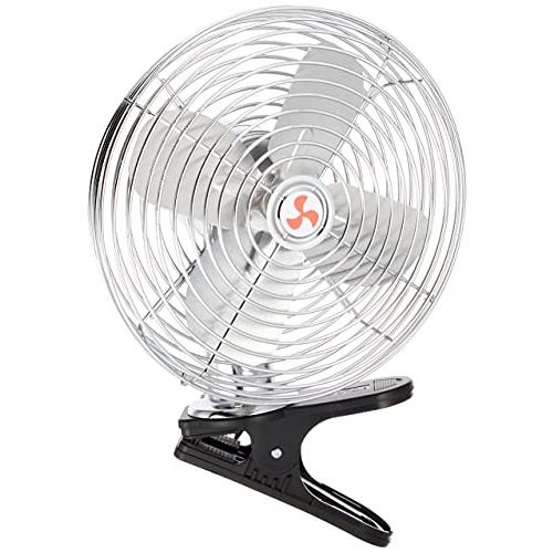 ジェットイノウエ(JET INOUE) 扇風機 8インチ クリップ式 24V レトロタイプ 590346 | 