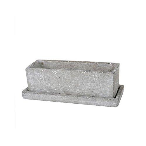 ダルトン(Dulton) 園芸用品 ソリッド プランター レクタングル プレーン Lサイズ SOLID PLANTER RECTANGLE PL | 