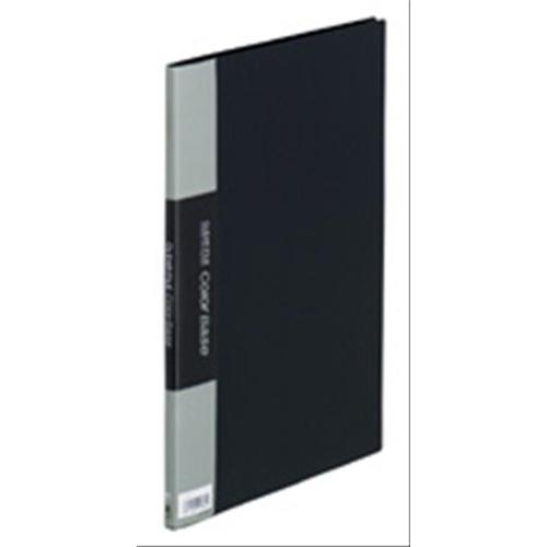 キングジム クリアファイル カラーベース A4タテ 10枚 ブラック 132CH | 