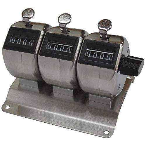 ステンレス製 3連式 数取器 （カウンター） HM404-3 | 