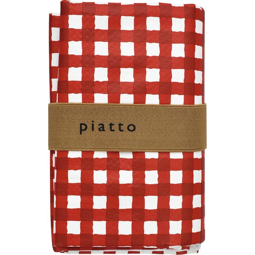 現代百貨 piatto レジャーシート RD ギンガムチェック A560RD | 