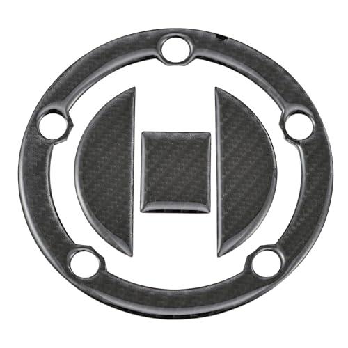 デイトナ(Daytona) バイク用 傷防止シール タンクキャップパッド ポッティングタイプ スズキ1(Vストローム250等) カーボン調 97 | 