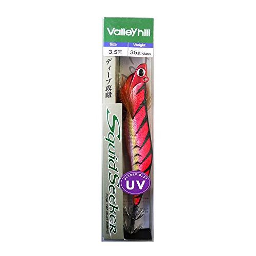 バレーヒル(ValleyHill) エギ スクイッドシーカー 35g Medium Heavy #26MH ピンク/杉/赤ホロ. | 