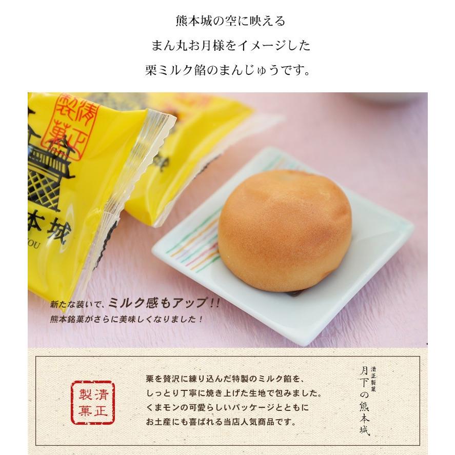 2箱送料無料】月下の熊本城×2箱 8個入り くまモンパッケージ