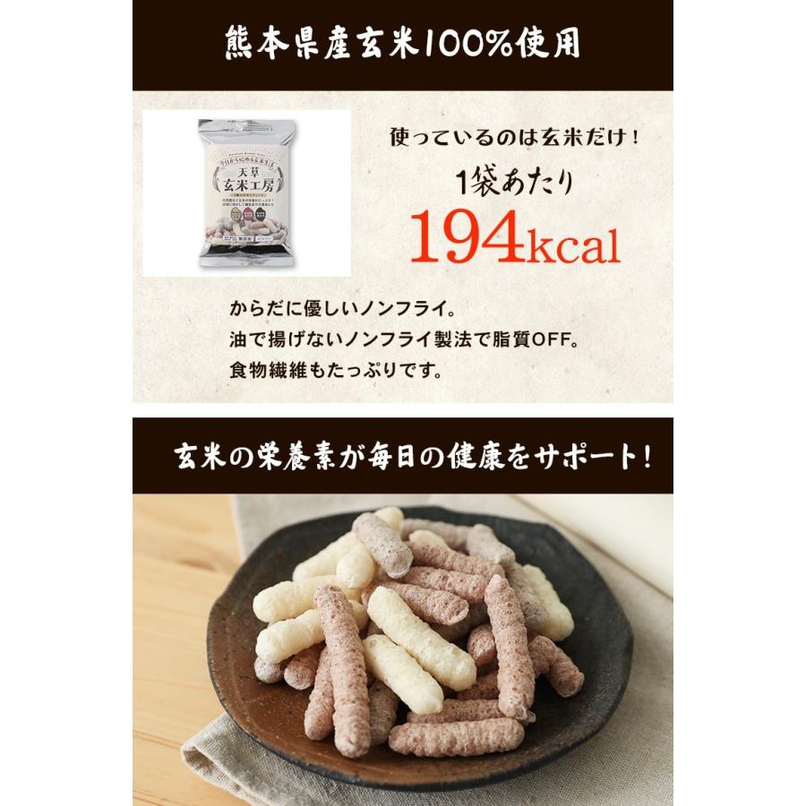 【２袋送料無料】天草玄米工房　玄米スティック 熊本県産 無添加【50g】 |  | 03