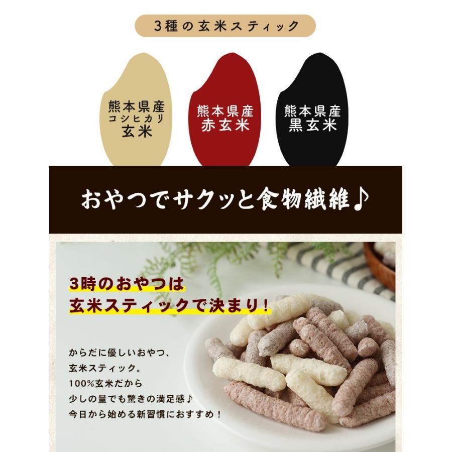 【２袋送料無料】天草玄米工房　玄米スティック 熊本県産 無添加【50g】 |  | 04