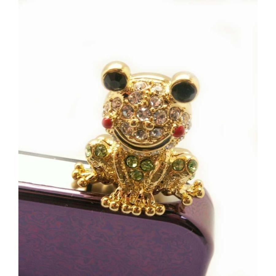 スワロスキーイヤホンジャック スマートフォンアクセサリー イヤホンジャックス マホピアス スワロースキー iphone&スマホ スマイルかえる | Apple | 01