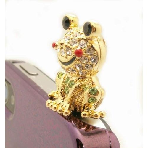 スワロスキーイヤホンジャック スマートフォンアクセサリー イヤホンジャックス マホピアス スワロースキー iphone&スマホ スマイルかえる | Apple | 02