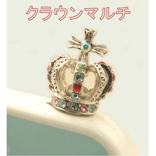 スマートフォンアクセサリー イヤホンジャック スマホピアス  iphone&スマホ・タブレット 対応　スワロースキー王冠 | SWAROVSKI | 03