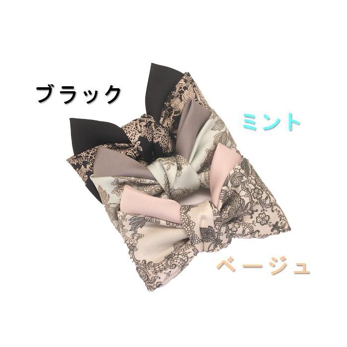 ヘアアクセサリー バレッタ ヘアクリップ レディースガールズ リボンバレッタ. |  | 02