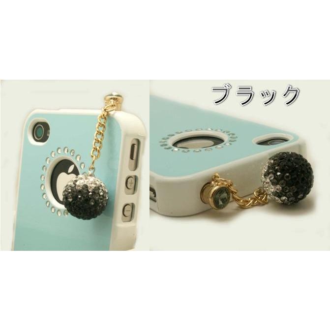 スマートフォンアクセサリー ゴールドイヤホンジャックス マホピアス スワロースキー iphone&スマホ・タブレット デコボール | Apple | 02