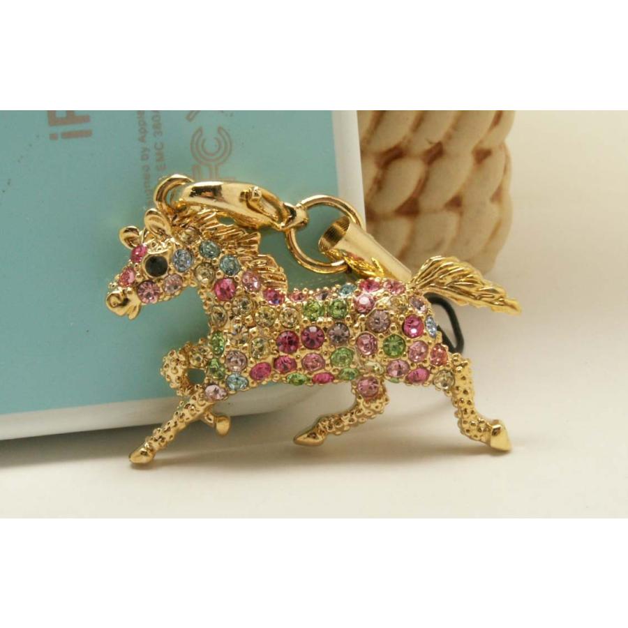 SWAROVSKI（スワロフスキー） 馬 うま スワロスキーストラップ