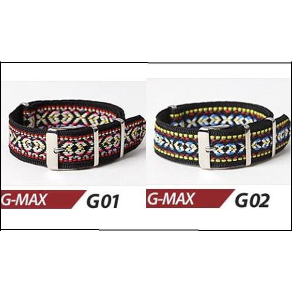 ジャガード ＮＡＴＯベルト （布）ナイロンストラップ/ＴＩＭＥＸ　ＣＡＳＩＯなど ジャガードストラップベルト（替えバンド２０ｍｍ） |  | 01