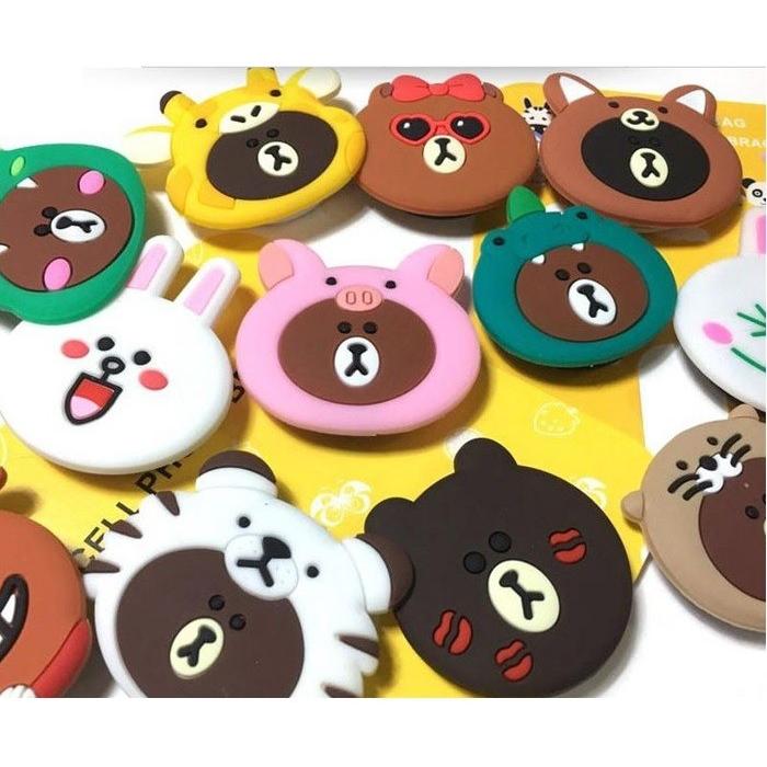 スマホグリップ ジョイグリップ 動物グップ 脱落防止 ジョイソケット | Apple | 01