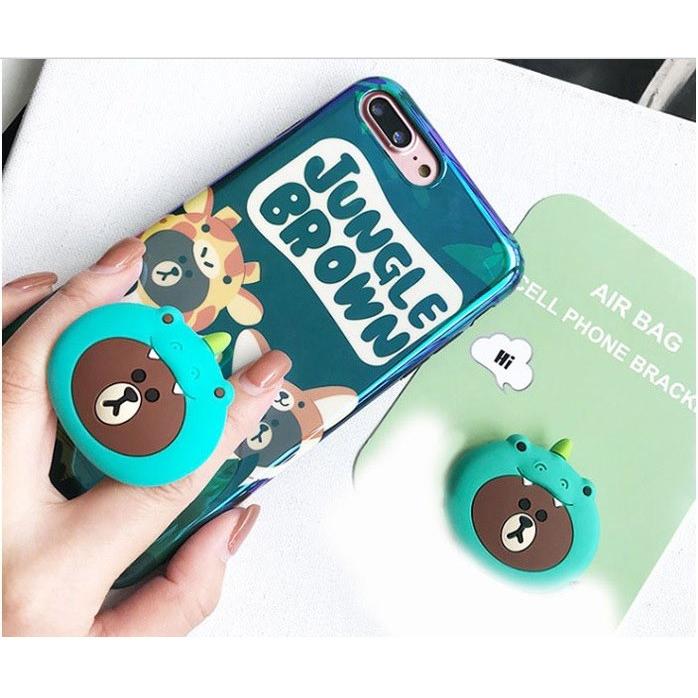 スマホグリップ ジョイグリップ 動物グップ 脱落防止 ジョイソケット | Apple | 02