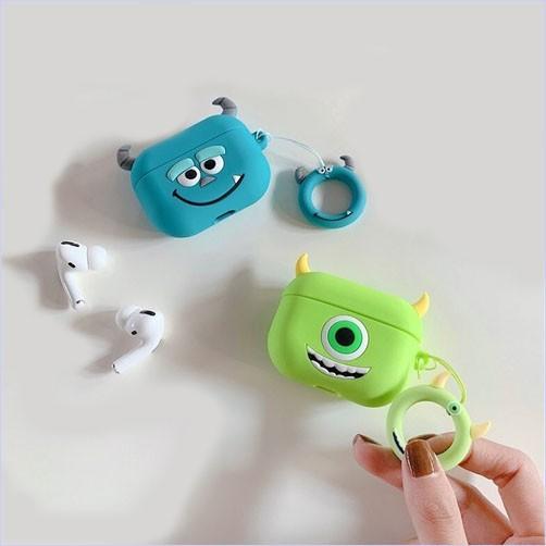 AirPodsPro ケース かわいい キャラクター シリコン エアポッドプロ  落下防止 リングトラップ キャラクター |  | 03