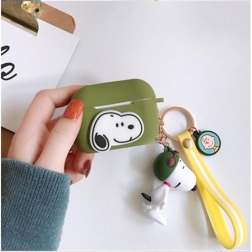 airpodsproケース スヌーピー かわいい キャラクター イヤホンケース 