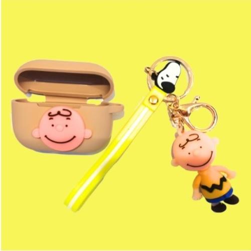 Airpodsproケース スヌーピー かわいい キャラクター イヤホンケース 落下防止 チャリー スヌーピーキーホルダー ストラップ付きエアポッドケース Sma56 ハッピデイ 通販 Yahoo ショッピング