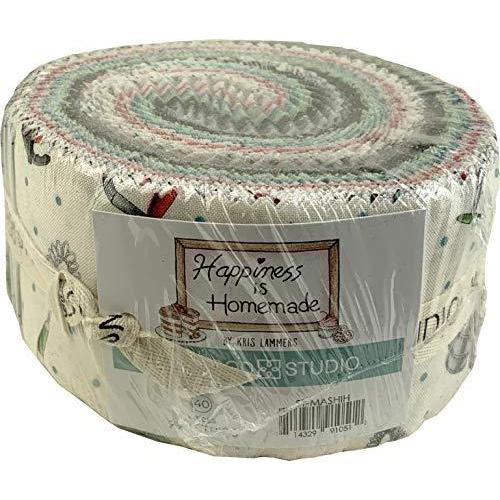 Kris Lammers Happiness Is Homemade Strips 40 2 5 Inch Strips Jelly Roll May その他ビーズ アクセサリー用品 Shop Sgaqua Co Uk