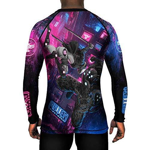セール値下げ Raven Fightwear メンズ サイバーパンク 2 0 ラッシュガード Mma Bjj ブラック Us サイズ X Large カラー ブ 安心売買 Www Superavila Com