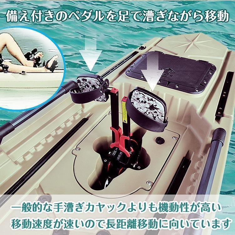 超特盛ミラクルプライス フィッシングカヤック 2人乗り ペダル式 カヤック ペダル 手漕ぎ 足漕ぎ 分割式 シーカヤック 2人用 フィッシング 釣り カヌー ボート 海 湖 川 船 出航 od494 【NAN3810394920】(134567円)