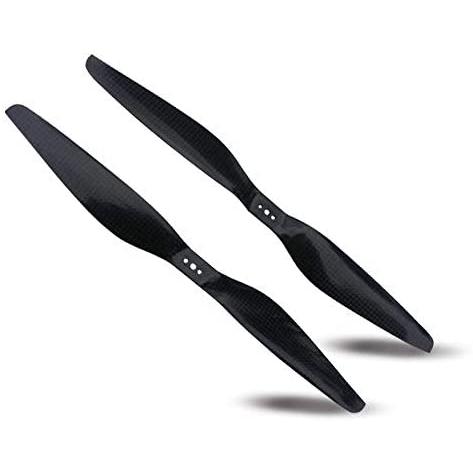 カーボン プロペラ 正反転 ペアセット × 2本 (18インチ 1855) マルチ