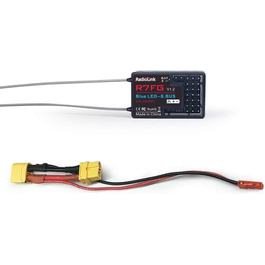 Radiolink R7FG 7CH RC ジャイロ内蔵 テレメトリー 受信機 Radiolink R7FG 7CH RC ジャイロ内蔵 テレメトリー 受信機