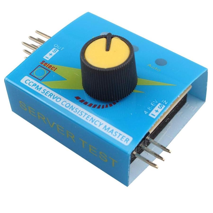 サーボテスター サーボ モーター プロポ不要 受信機と送信機を接続し