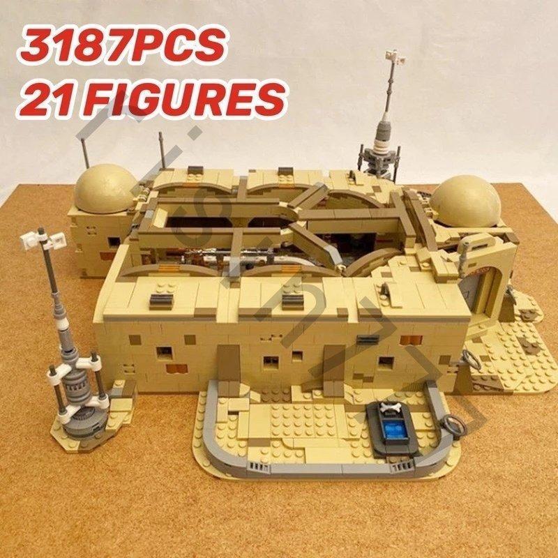 スターウォーズ leg0レゴ75290互換品 モス アイズリー カンティーナ ブロック 知育 手作り おもちゃ 大人 男の子 8歳9歳10歳 誕生日 クリスマス 新年 プレゼント プレゼント 手作り 大人 男の子 誕生日 クリスマス 新年