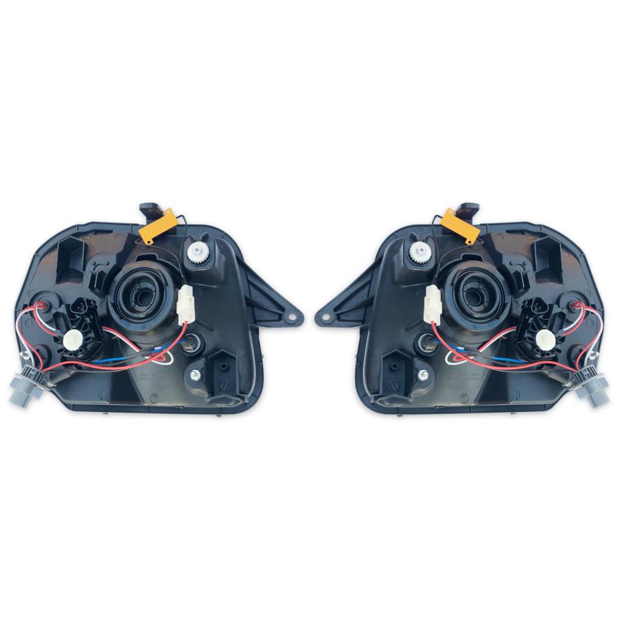 クリスタルヘッドライト JB23ジムニー CCFLリング付き インナー