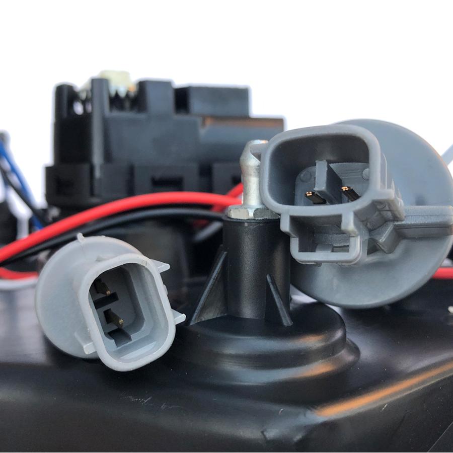 クリスタルヘッドライト JB23ジムニー CCFLリング付き インナーブラック Amazon | JB23 ジムニー CCFLリング付き LED ウィンカー ヘッドライト