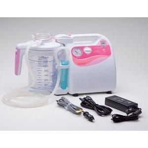 ポータブル吸引器　ミニックDC-2 (吸引カテーテル５本付き） 3電源対応モデル吸引器