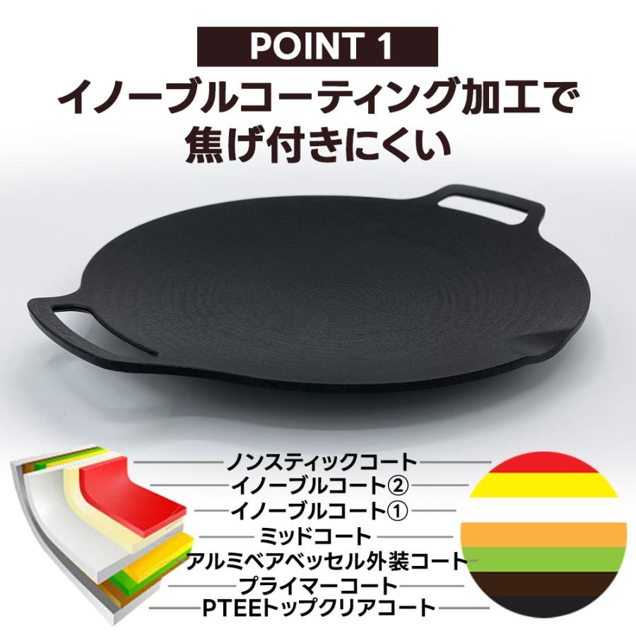 JHQ 鉄板マルチグリドル 25cm キャンプ アウトドア 鉄板 マルチ